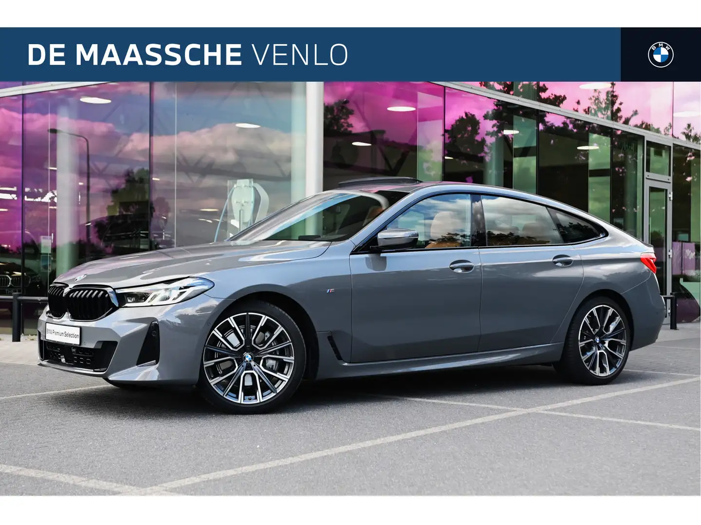 BMW 630 6 Serie Gran Turismo 630i High Executive M Sport A Grau - 1