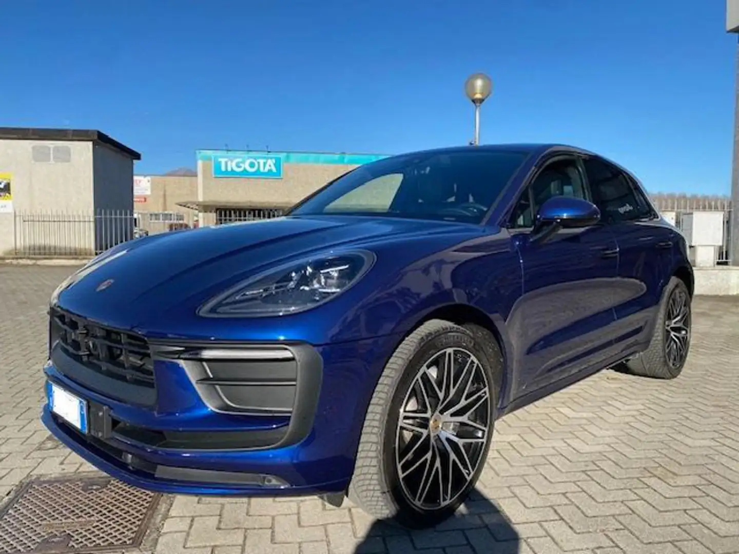 Porsche Macan 2.0 Tetto Gancio Black Pack PASM ACC 21" Bleu - 1