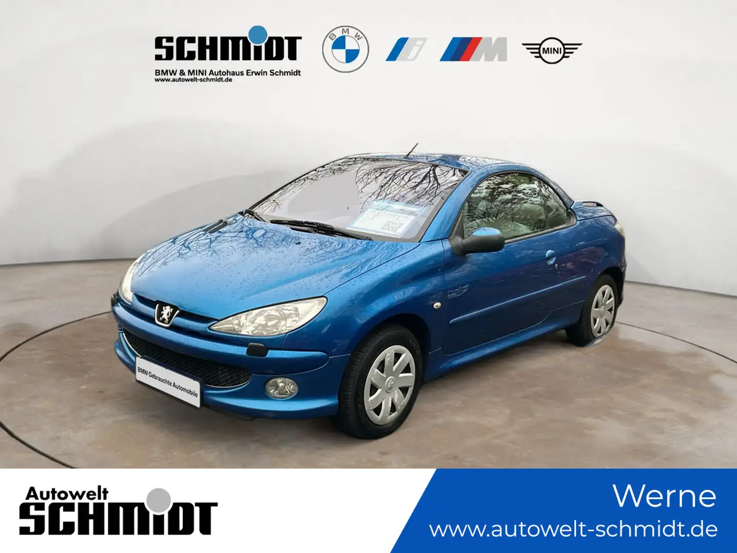 Peugeot 206 CC Platinum 135 Blau - 1
