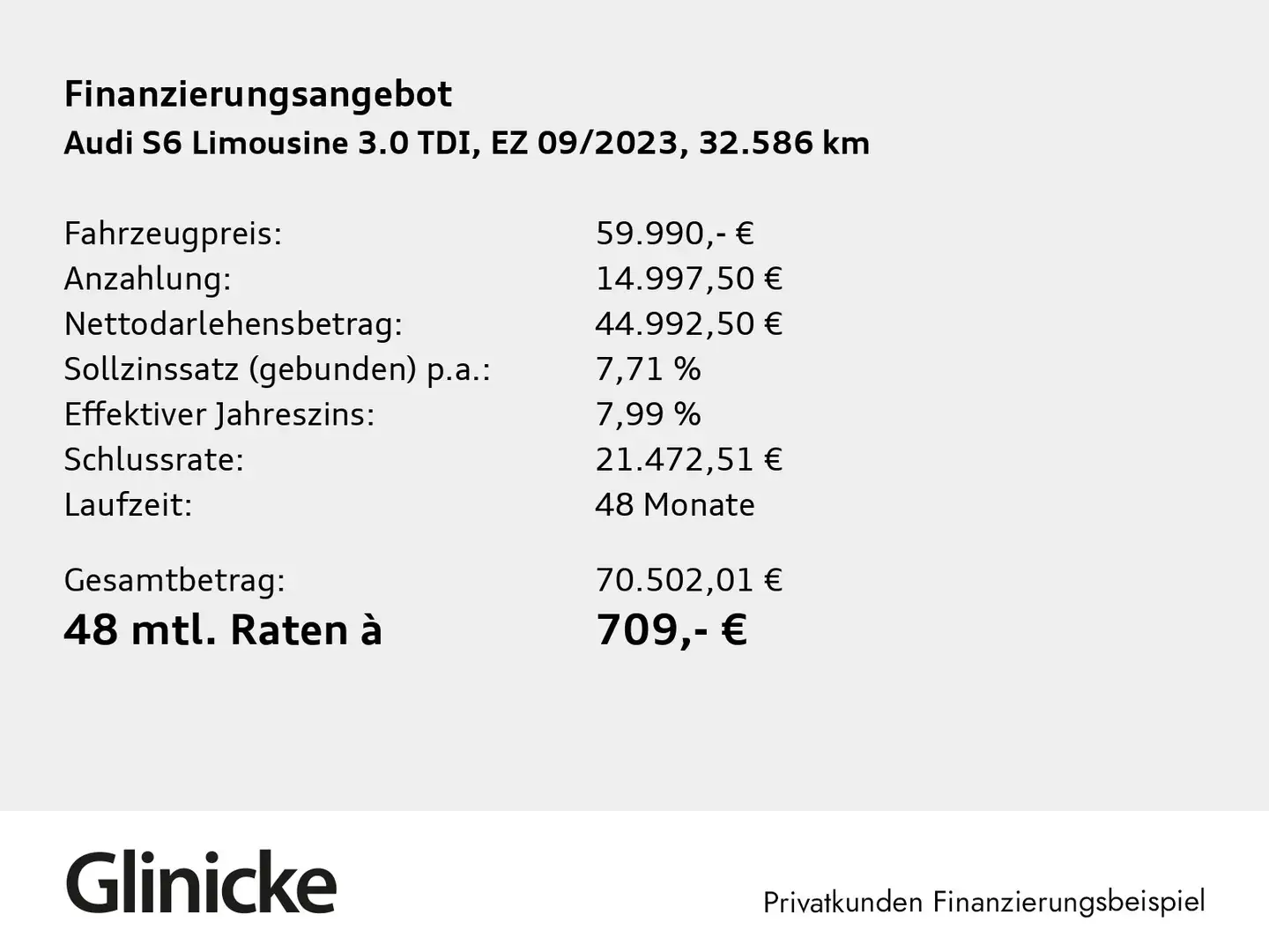 Audi S6 S6 Lim. 3.0 TDI qu. Matrix Pano B&O HuD Kamera Grau - 2