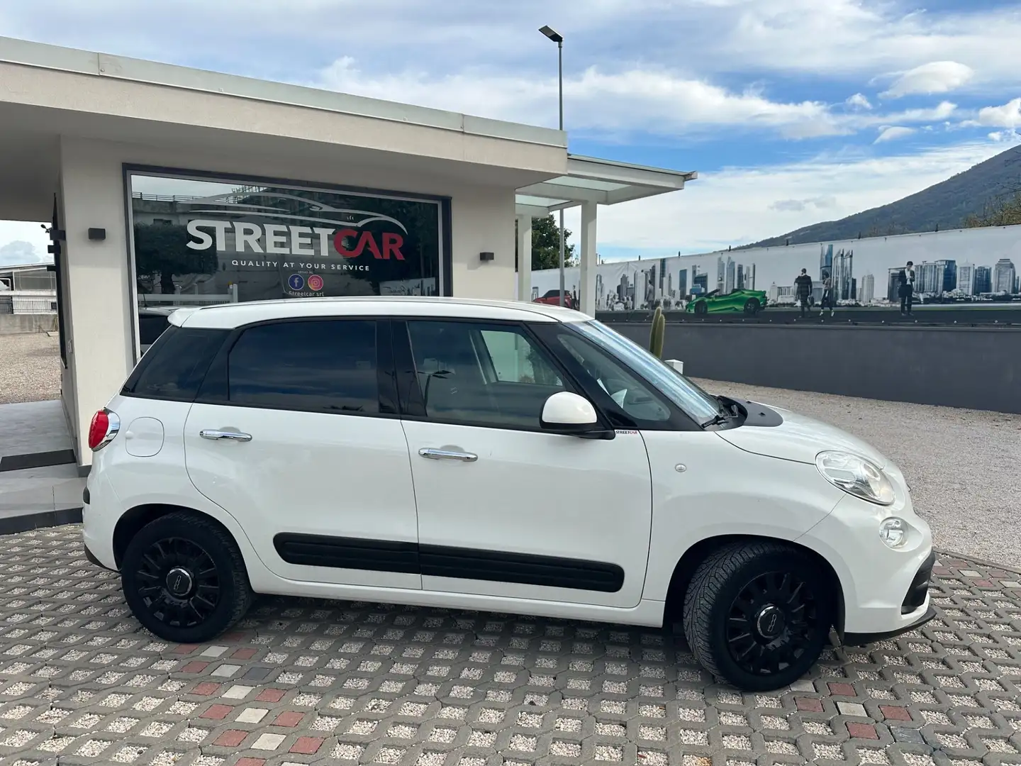 Fiat 500L 1.3 Multijet 95 CV Mirror Blanc - 2