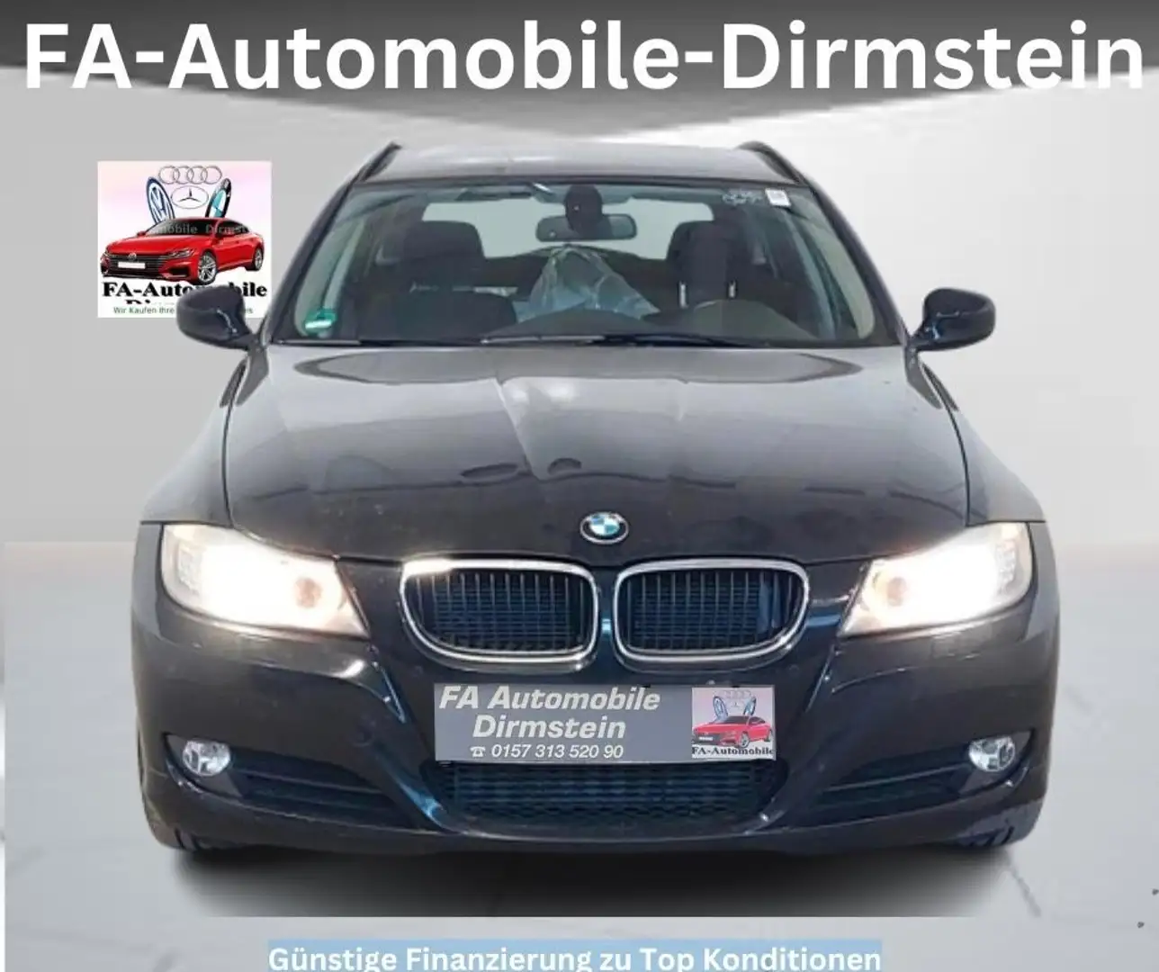 BMW 320 Baureihe 3 Touring 320d/NAV/BI.XEN/START.STO Чёрный - 2