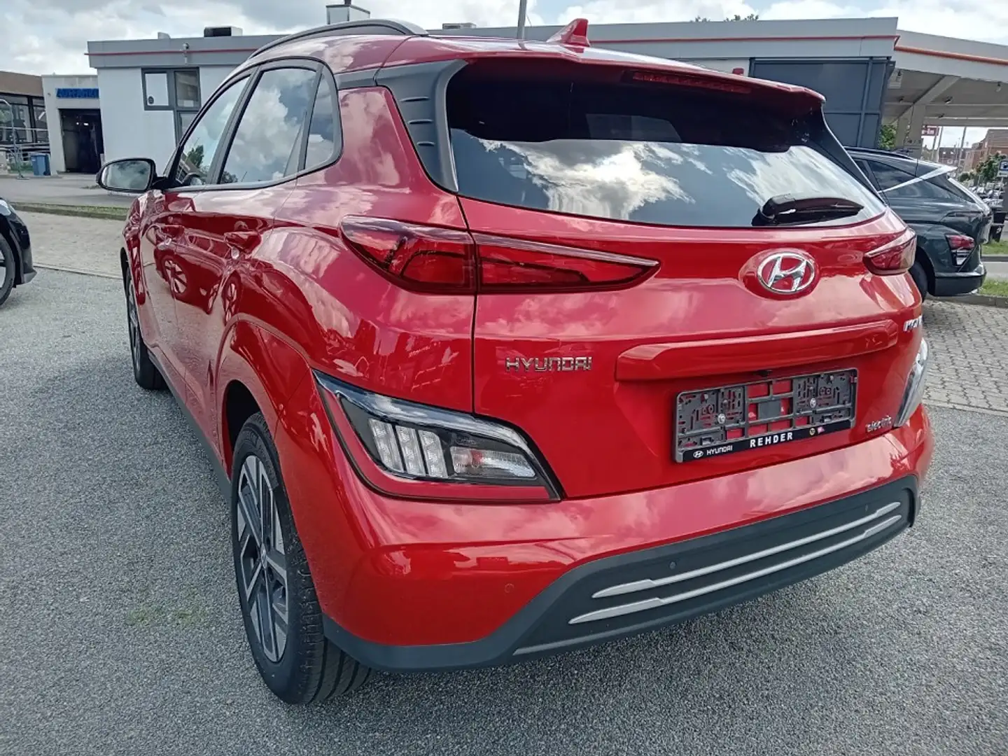 Hyundai KONA EV TREND-Paket, Navigations-Paket Rot - 2