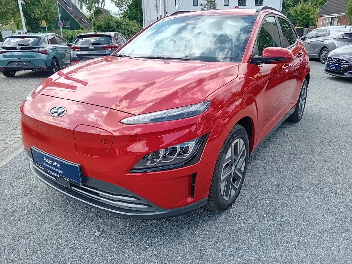 Hyundai KONA EV TREND-Paket, Navigations-Paket Rot - 1