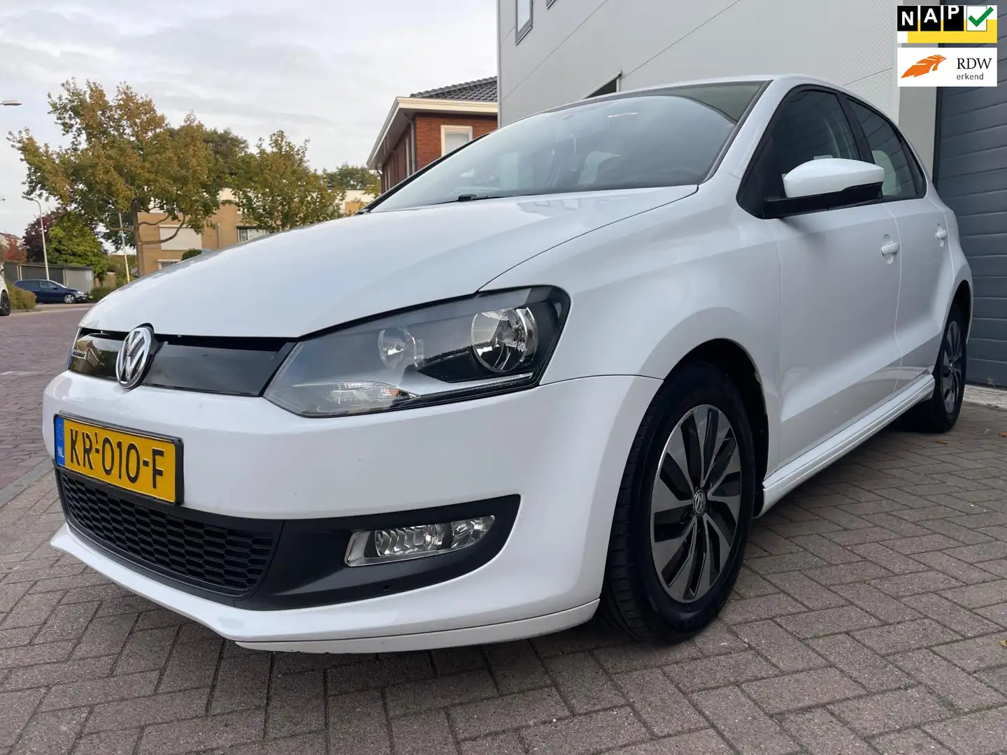 Volkswagen Polo 1.0 TSI BlueMotion/Navi/Cruise-c/Dealer-onderhoude Blanc - 1