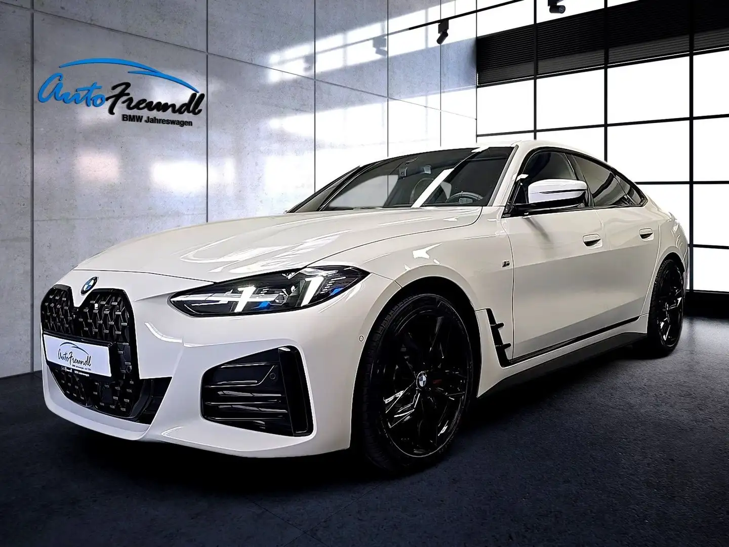 BMW 430 430i xDrive M Sport PRO LCI II *19 Zoll*360*SD*A Weiß - 1