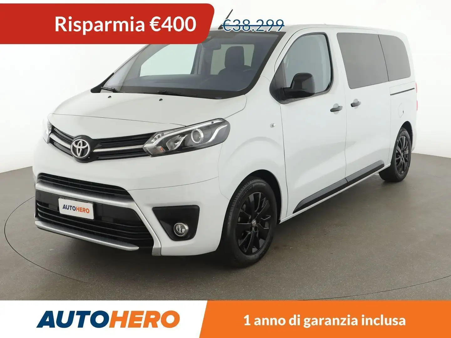 Toyota Proace 2.0 D-4D Black Edition L1 180 CV Bianco - 1