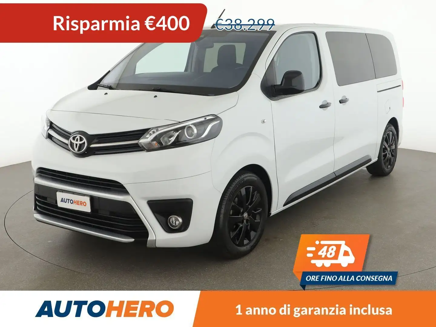 Toyota Proace 2.0 D-4D Black Edition L1 180 CV Alb - 1