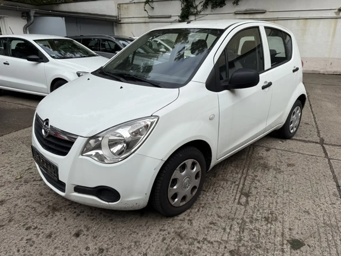 Opel Agila 1.0 1. Hand 5 Turen Weiß - 1
