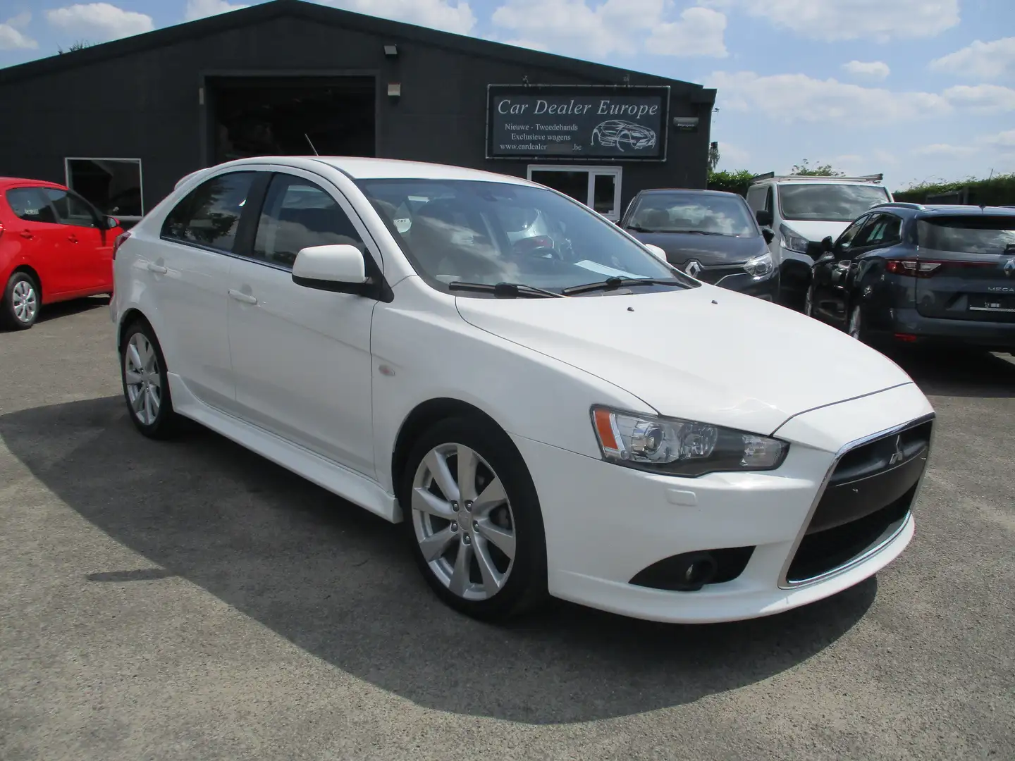 Mitsubishi Lancer 1.8 DI-D ClearTec Navi/Leder/Camera/60.000km! Weiß - 2