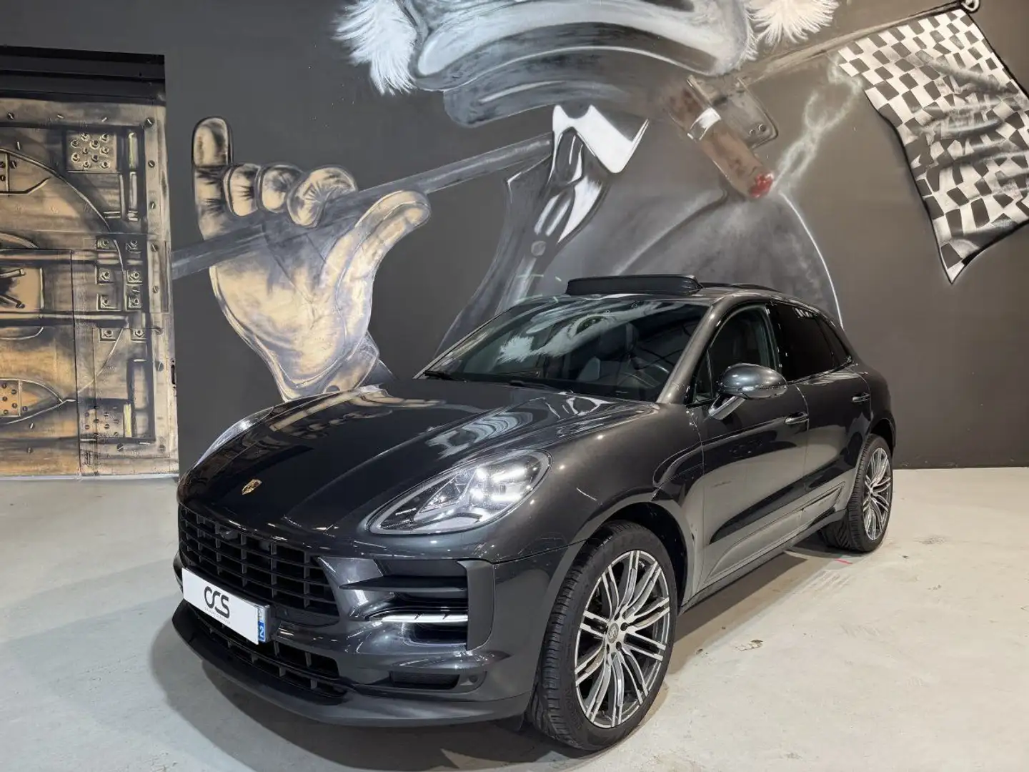 Porsche Macan 2.0i 245ch toit ouvrant / PDLS + Gris - 2