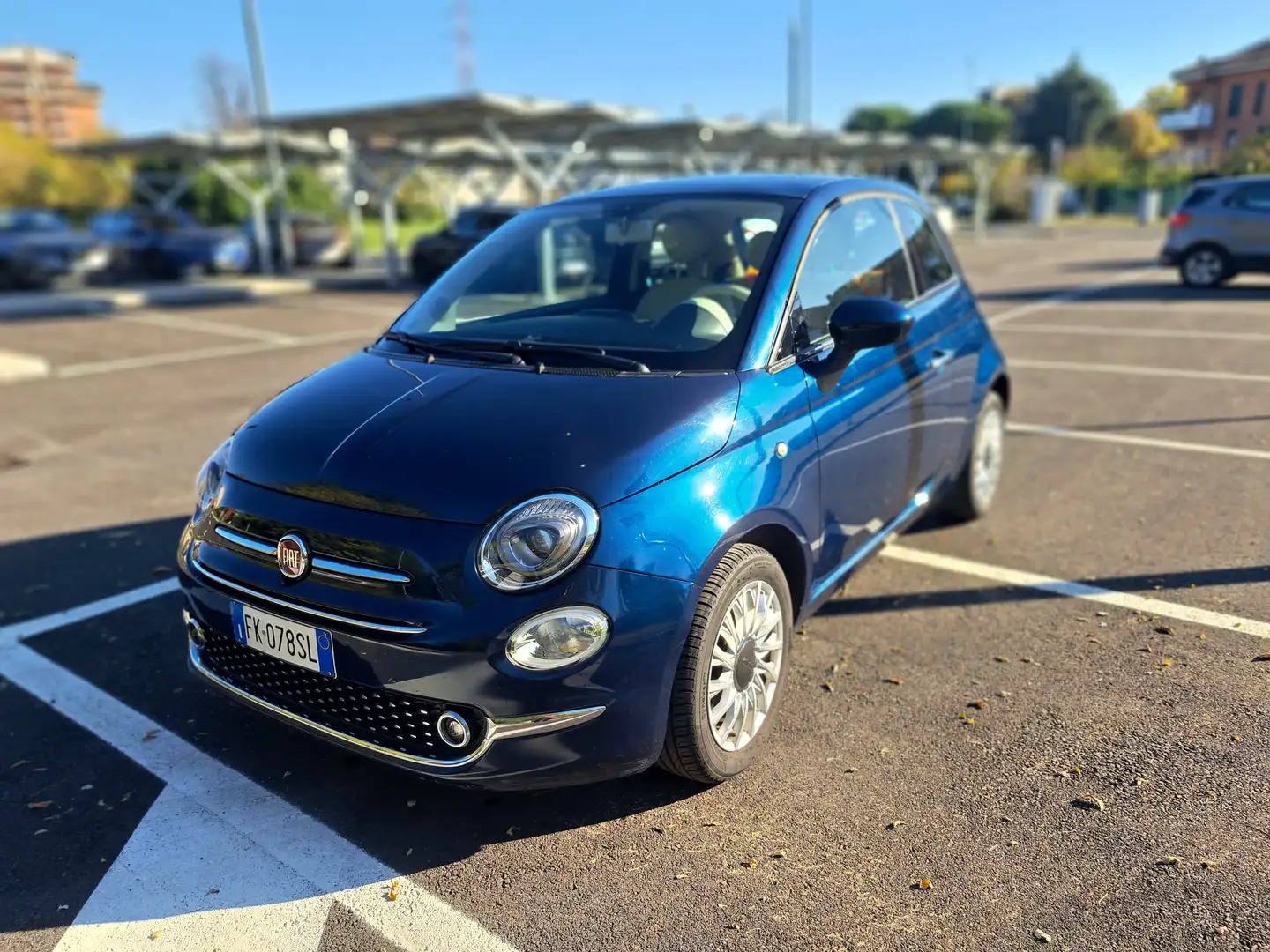 Fiat 500 500 1.2 Lounge 69cv Verde - 1