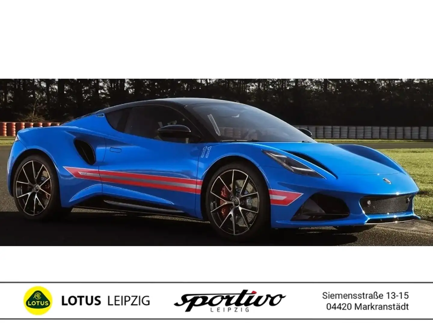 Lotus Emira Limited Type 86 1 of 12 *Lotus Leipzig* Синий - 1