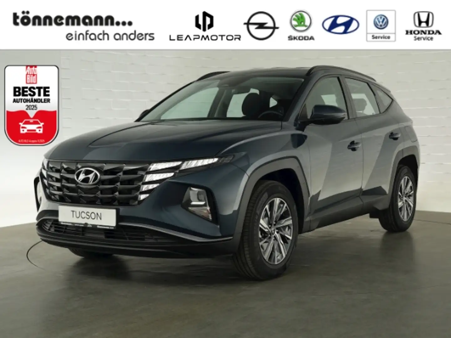 Hyundai TUCSON HEV SELECT AT+NAVI+RÜCKFAHRKAMERA+SITZHEIZUNG+SCHA Blauw - 1