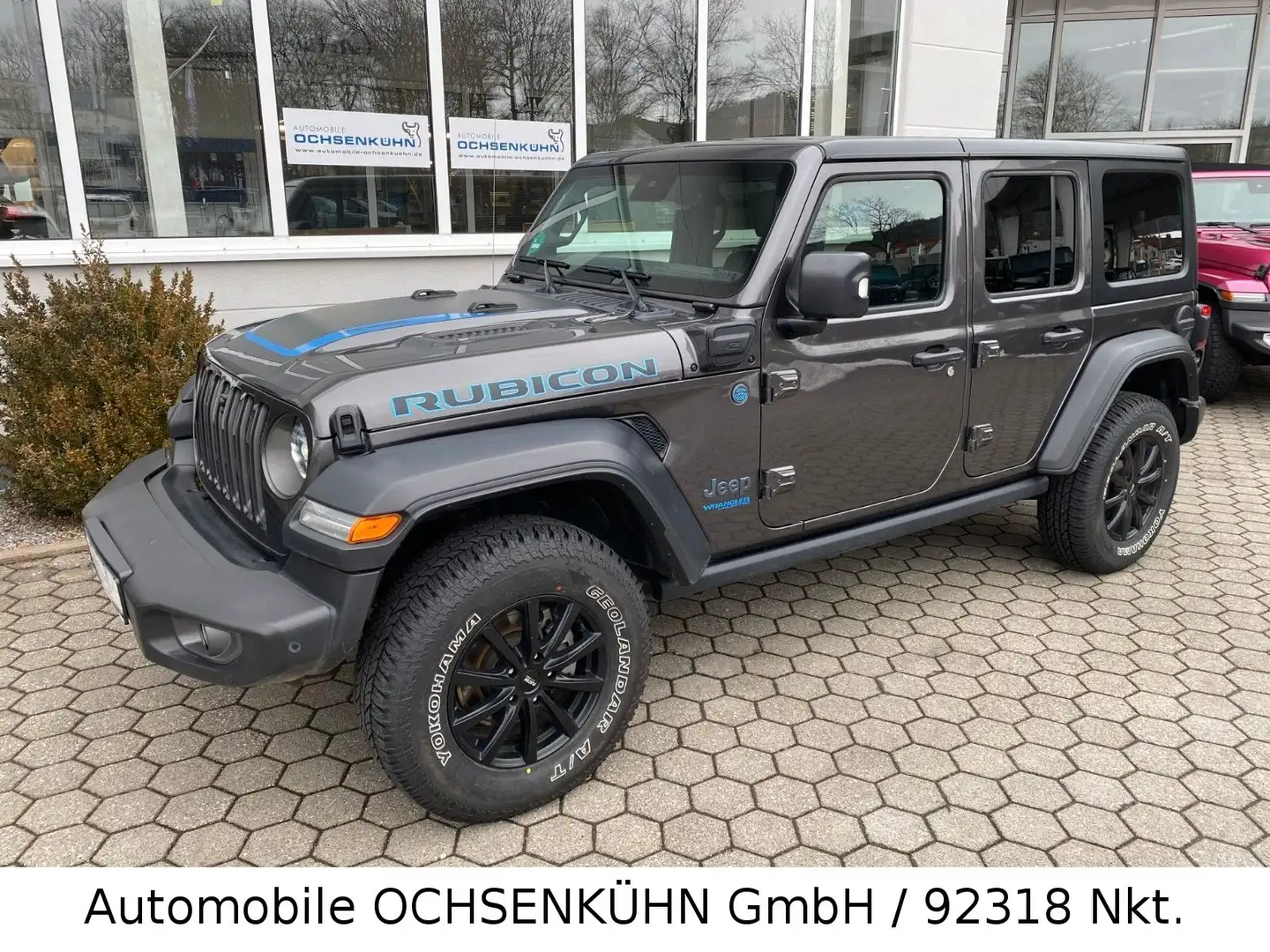 Jeep Wrangler 2.0 PHEV Rubicon / Leder, Nav. Gris - 1
