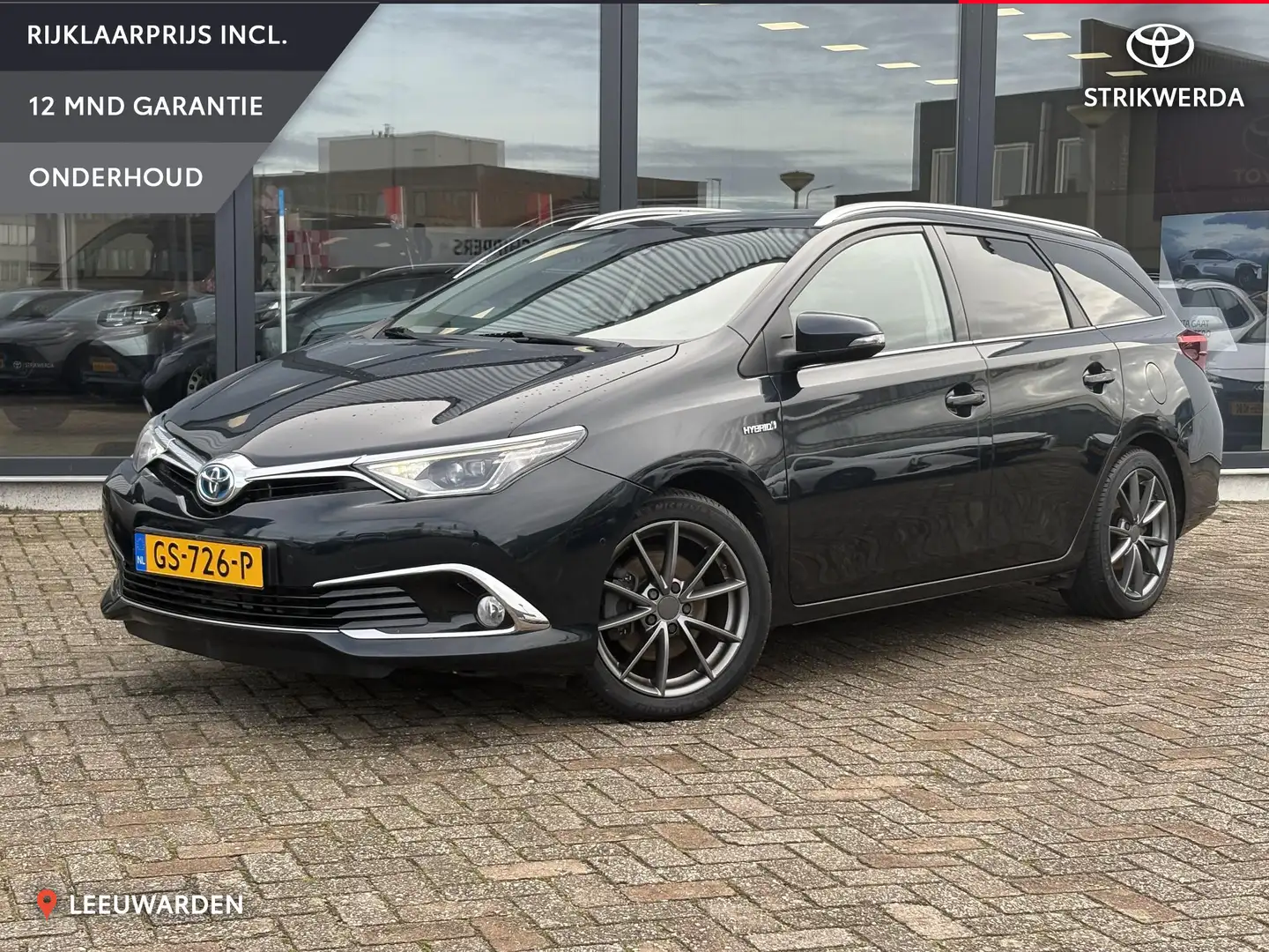 Toyota Auris Touring Sports 1.8 Hybrid Lease pro Grijs - 1