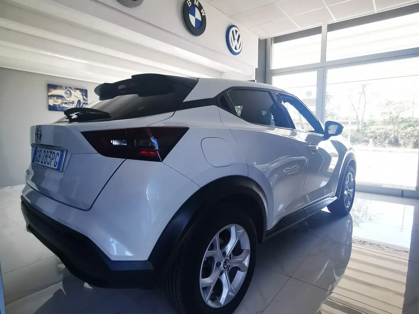 Nissan Juke 1.0 dig-t Tekna 117cv Bianco - 2