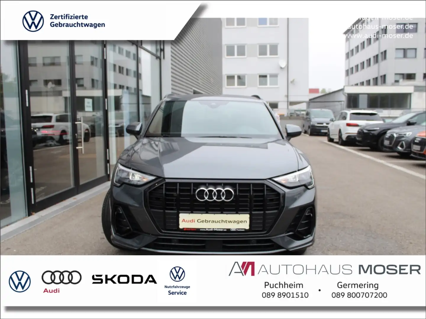 Audi Q3 45 TFSI e S-tr. - S-Line*Schwarz*Kamera*ACC*1.HD!! Grau - 1
