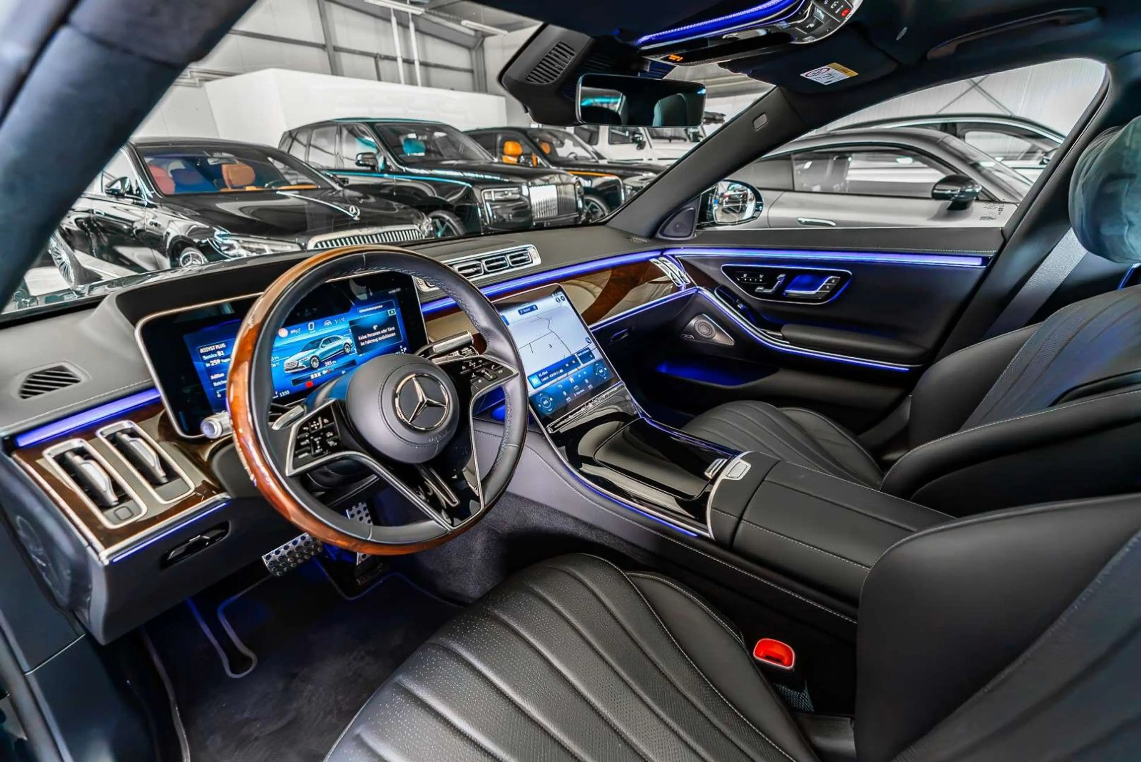 Mercedes-Benz S 450 d 4M AMG Line / Pano / Head-Up / MY 2026 — photo 3