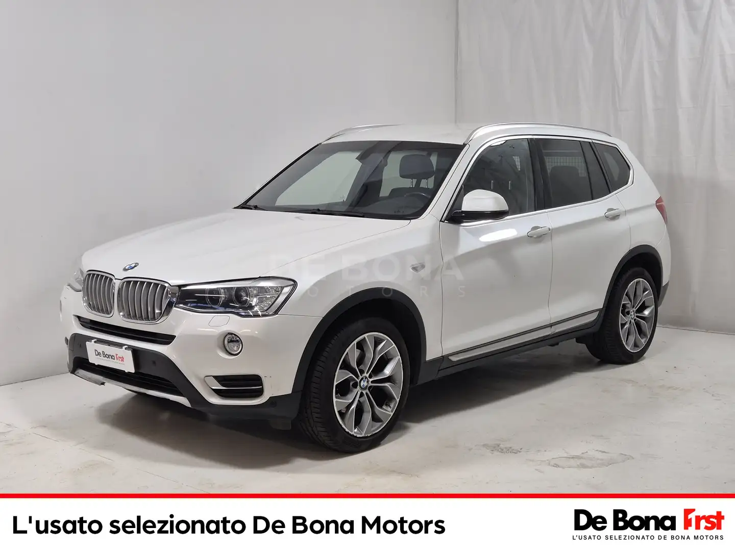 BMW X3 xdrive20d business auto Blanc - 1