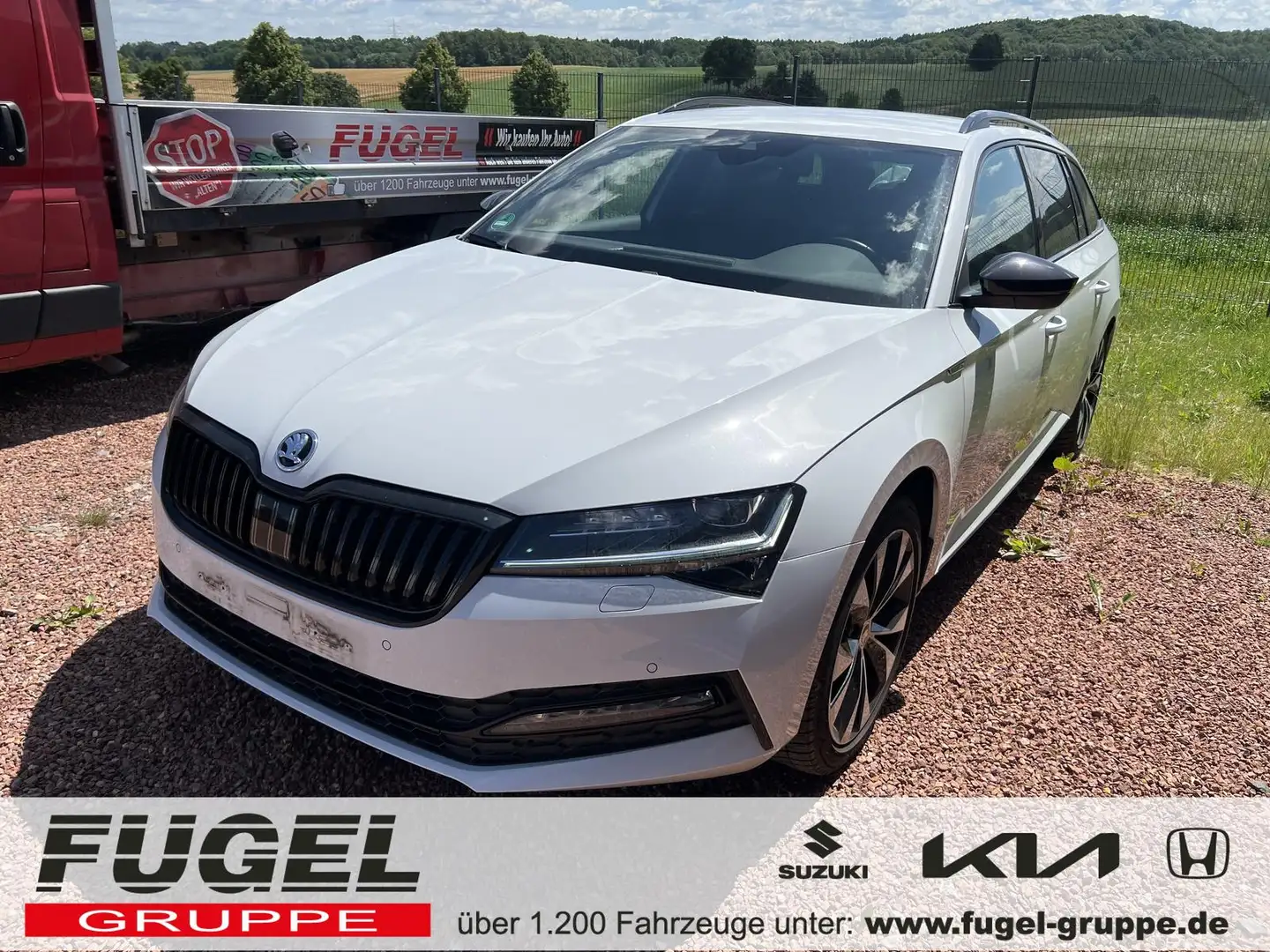 Skoda Superb 2.0 TSI DSG Sportline ACC|virt.Cock.|Sport|LED-Sch Bílá - 1