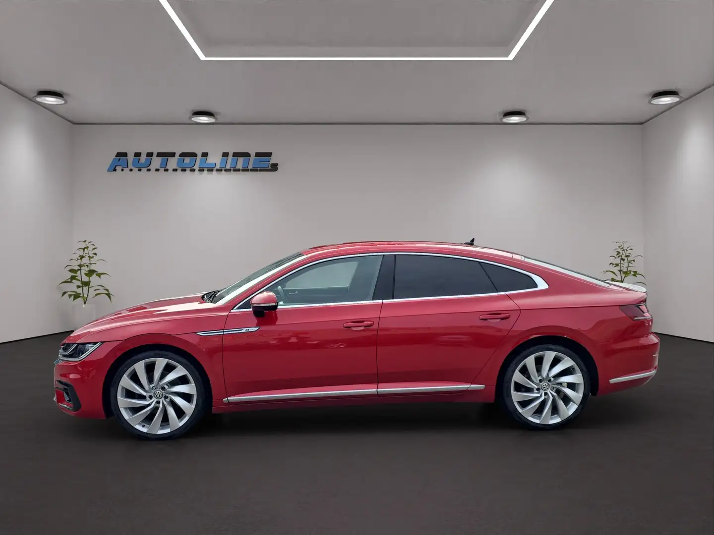 Volkswagen Arteon 2.0 DSG R-Line *KEY* *KAMERA* *LED* *SITZH* *SPUR* Rot - 2