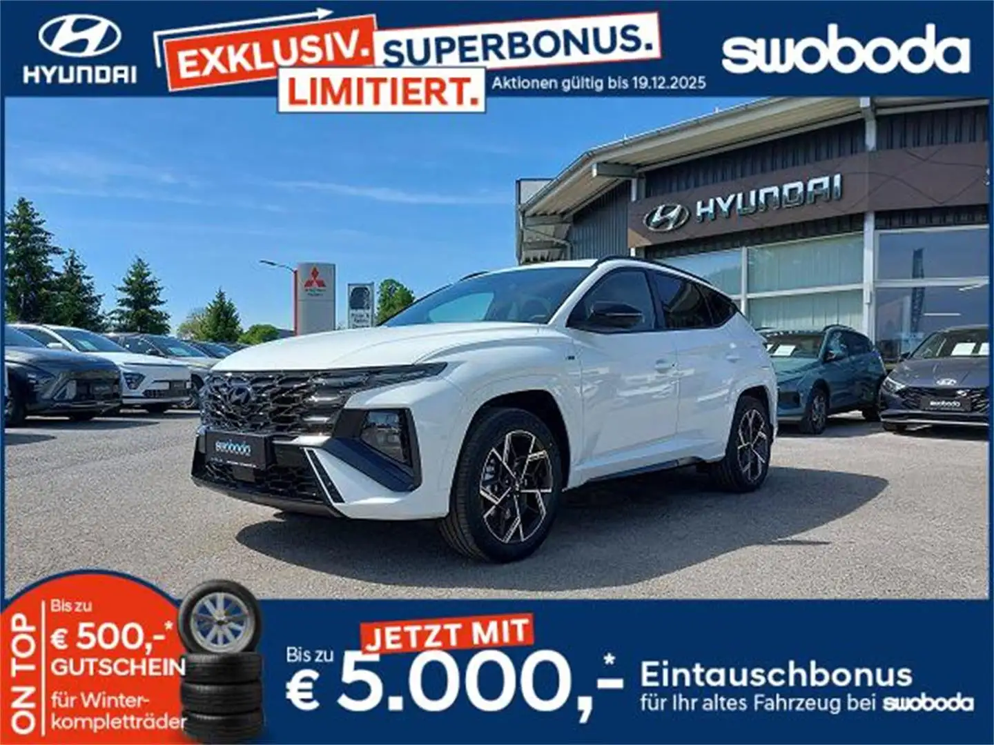 Hyundai TUCSON Tucson NX4 N Line 1,6 T-GDi PHEV 2WD AT t5pl2-P1/2 Wit - 1