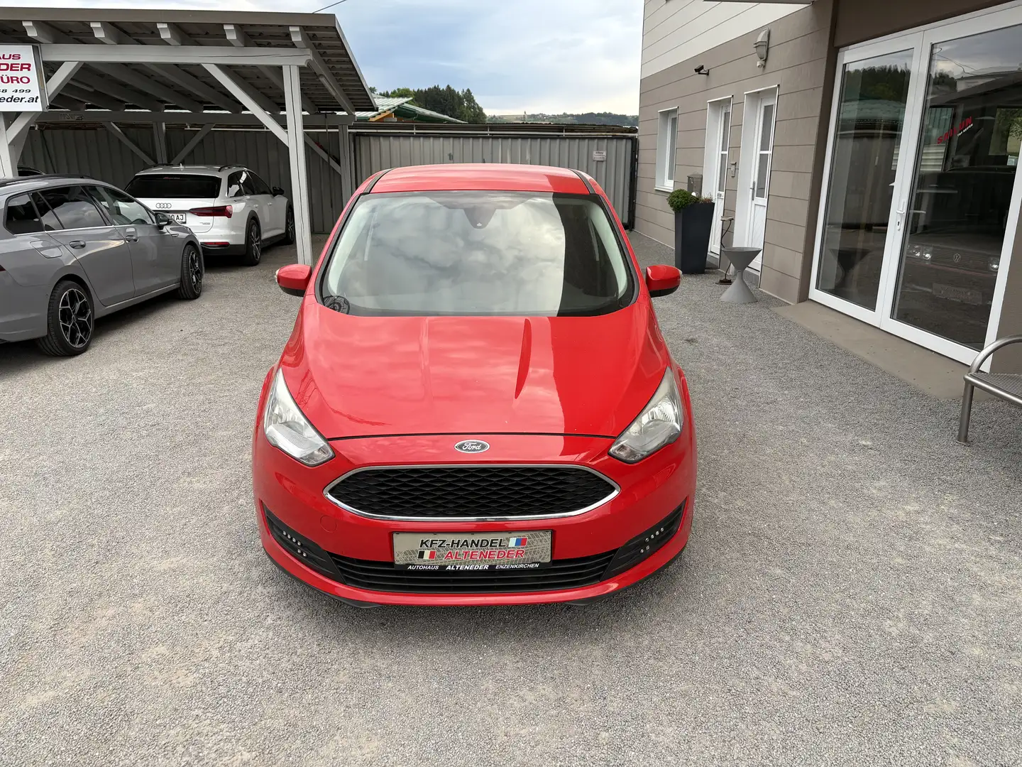 Ford C-Max Trend 1,0 EcoBoost *AHK*KLIMA*PDC*TEMP* Rot - 2