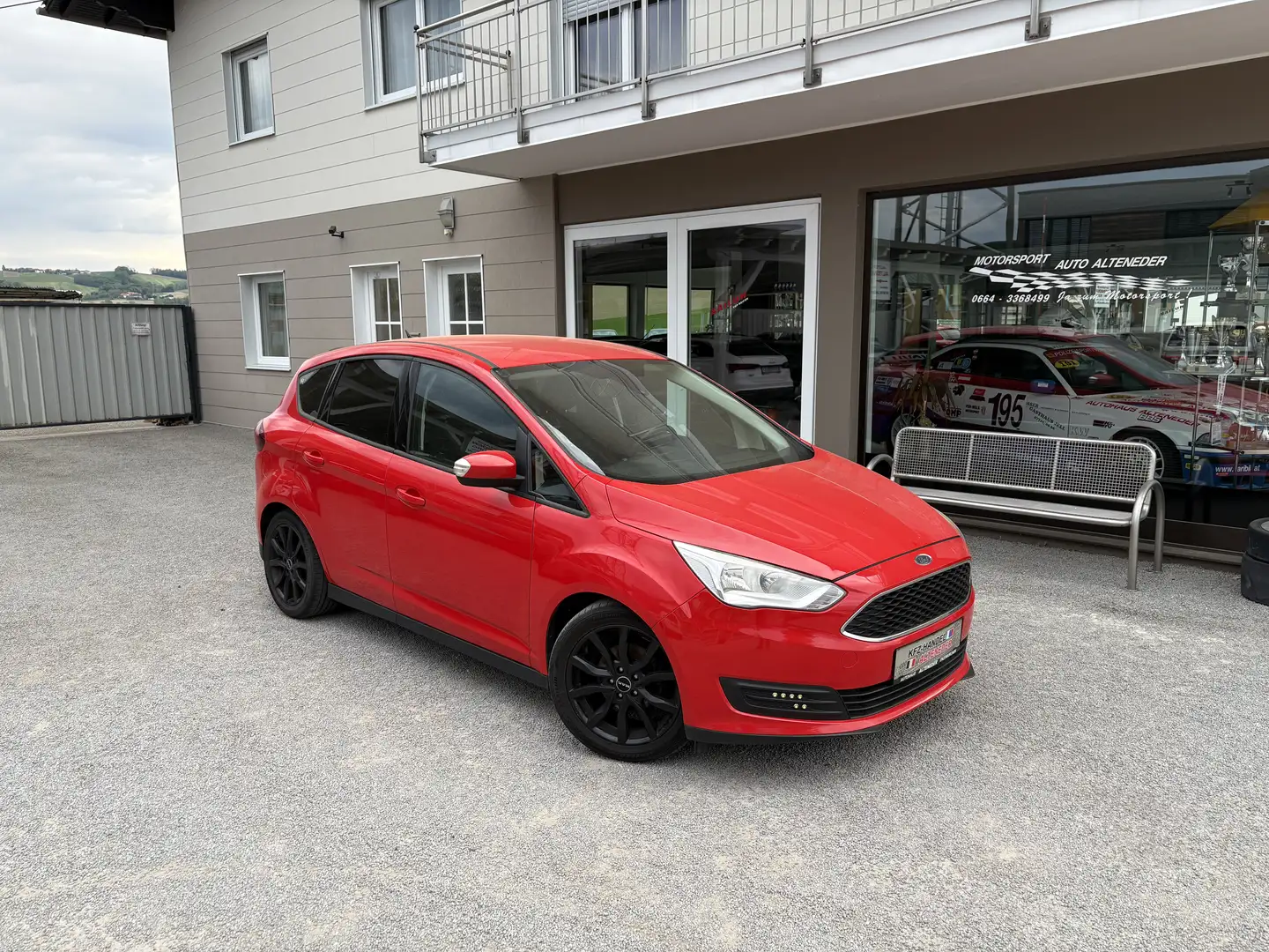 Ford C-Max Trend 1,0 EcoBoost *AHK*KLIMA*PDC*TEMP* Rot - 1