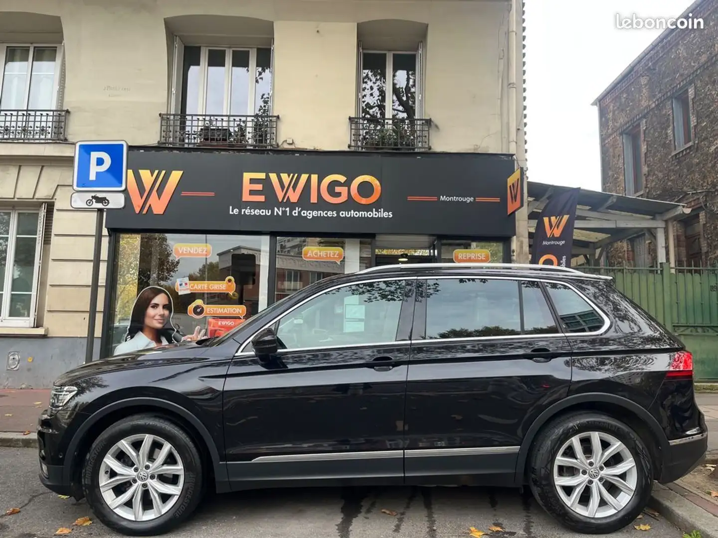 Volkswagen Tiguan 2.0 tdi 150 match dsg bva Noir - 2