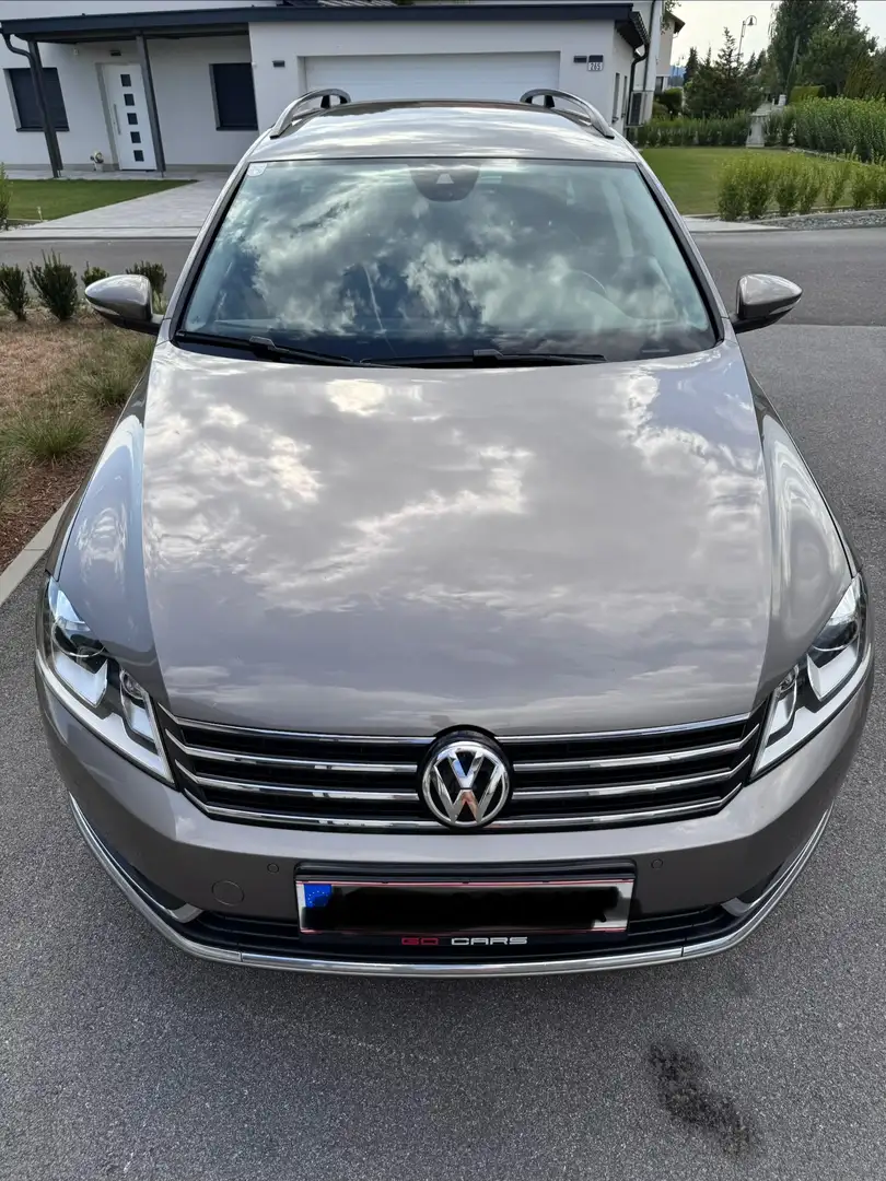 Volkswagen Passat Variant Behindertengerecht (Handbedienung & Ladeboy) - VW Passat Variant Comfortline BMT 2,0 TDI DPF DSG - neue Klimaanlage Braun - 2