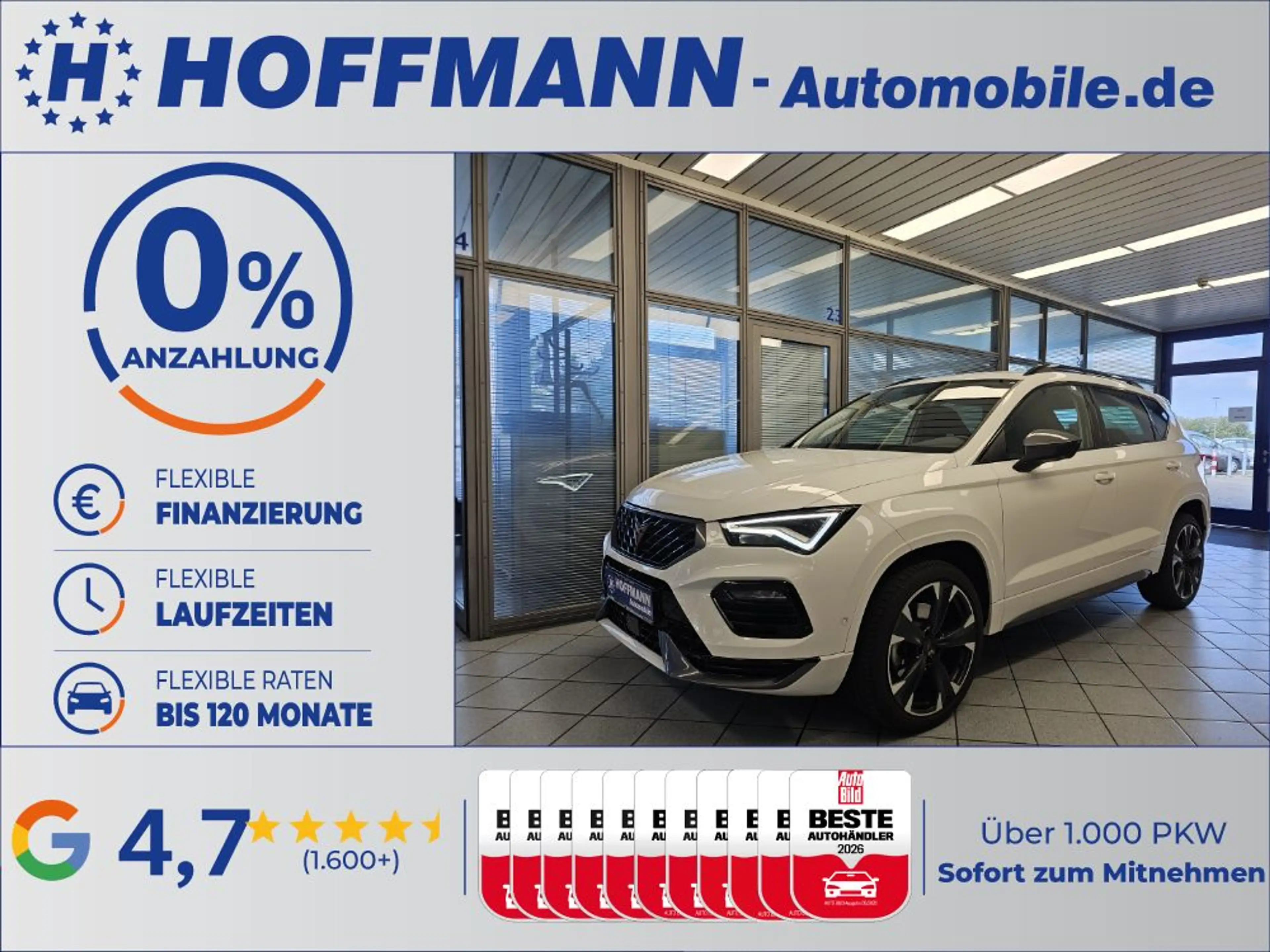 CUPRA Ateca AHK,LED,Kamera,Sitzheizung,Navigation