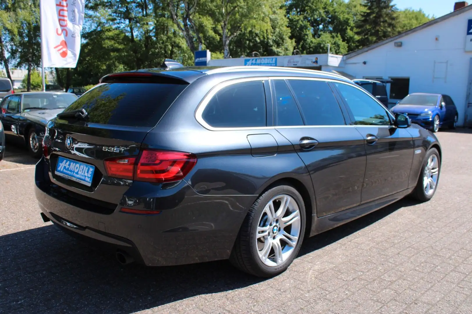 BMW 535 i Touring M Paket HiFi DSP Panorama Leder Gris - 2