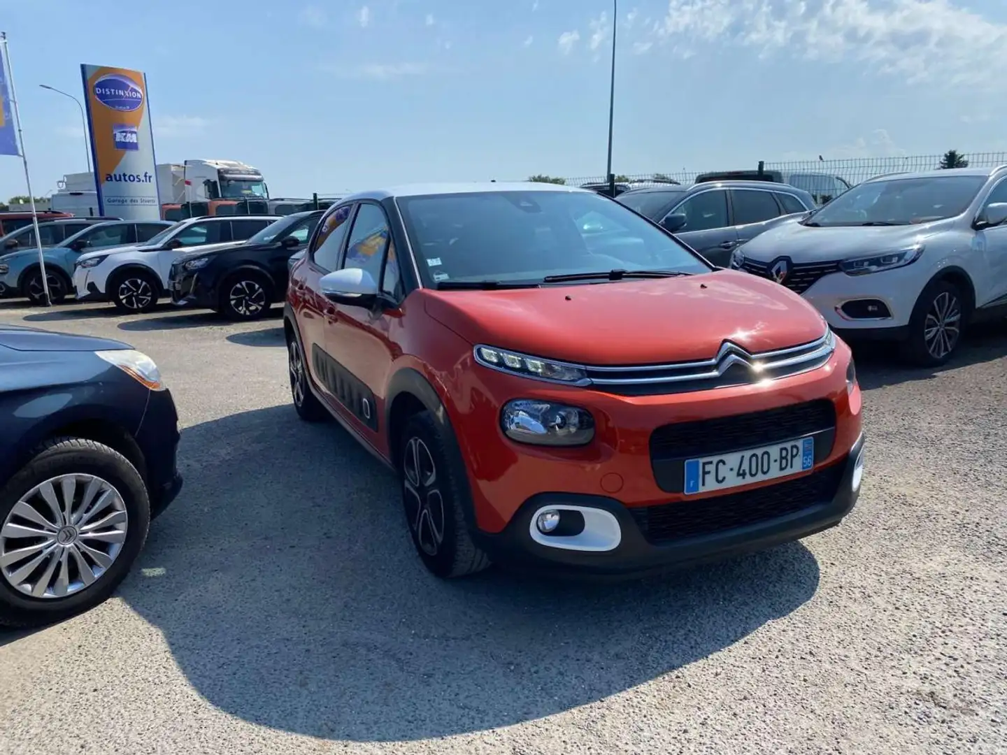 Citroen C3 1.2 - 82 - Shine - Radars Arrière - Roue de Secour Orange - 2