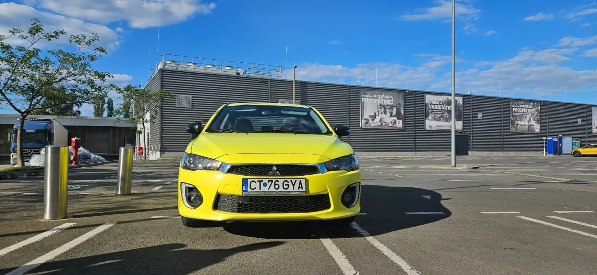 Mitsubishi Lancer 1.6 ClearTec Plus Gelb - 1