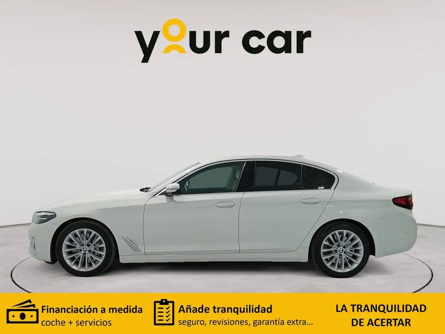 BMW Active Hybrid 5 540dA xDrive Fehér - 2