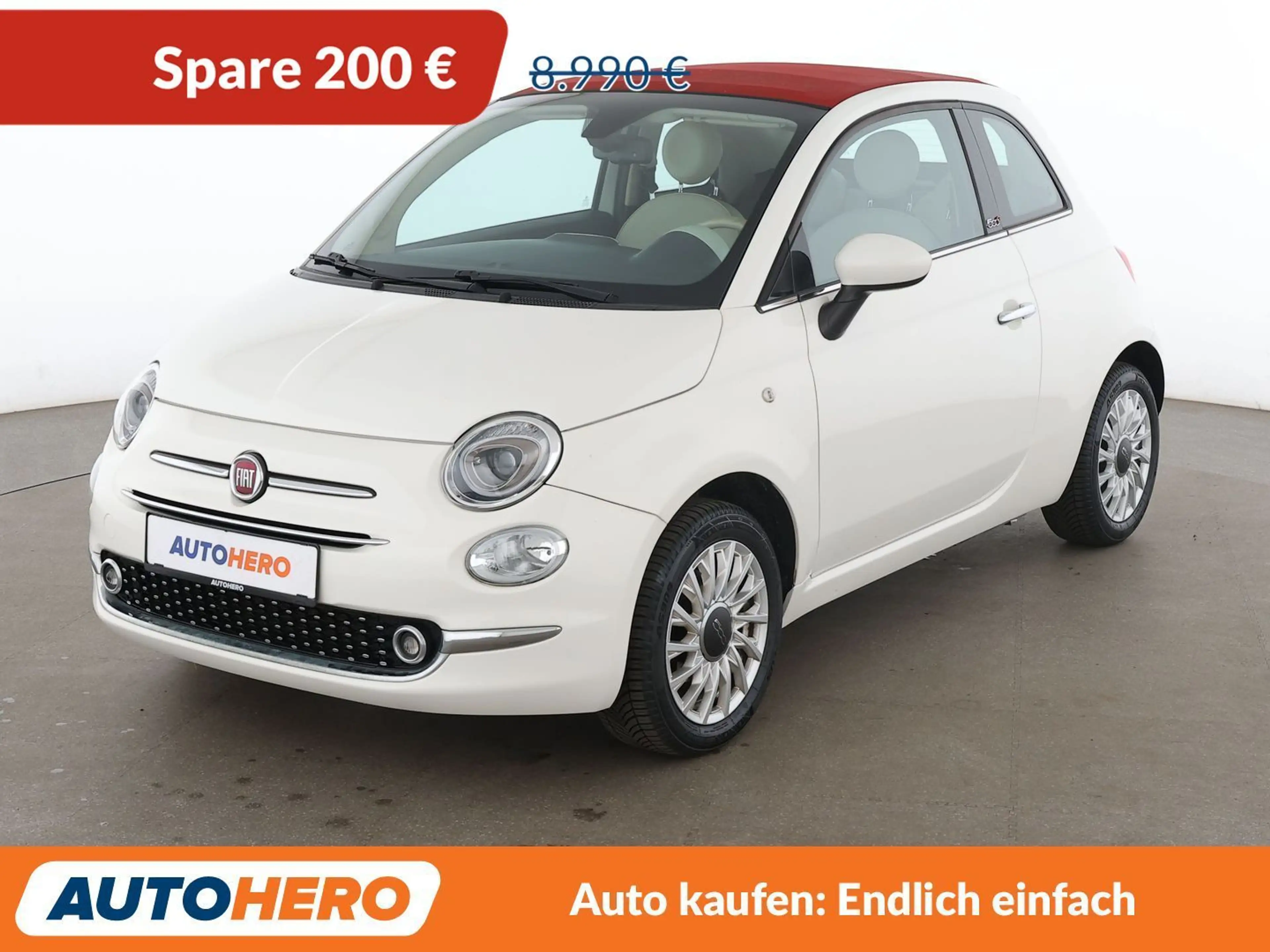 Fiat 500C 1.2 Lounge *PDC*ALU*KLIMA*