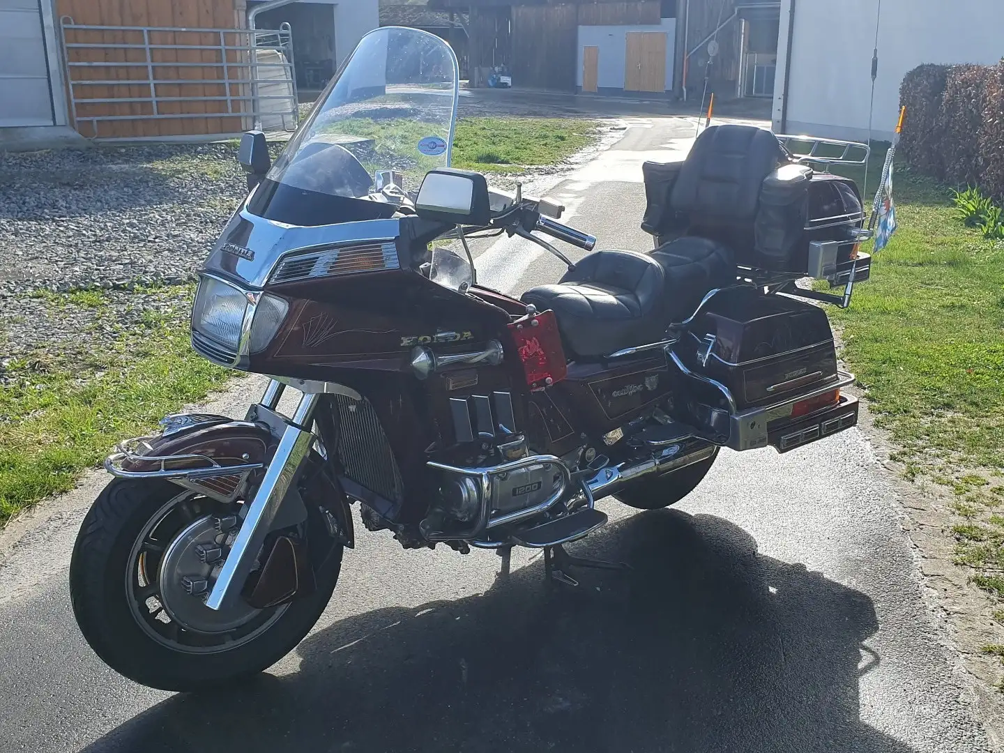 Honda Gold Wing Honda Goldwing GL1200 Interstate  SC14 Czerwony - 2