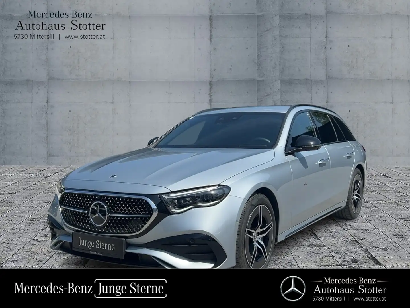 Mercedes-Benz E 300 de 4MATIC T-Modell *FAP*AHK*MEMORY*360KAM* Argent - 1