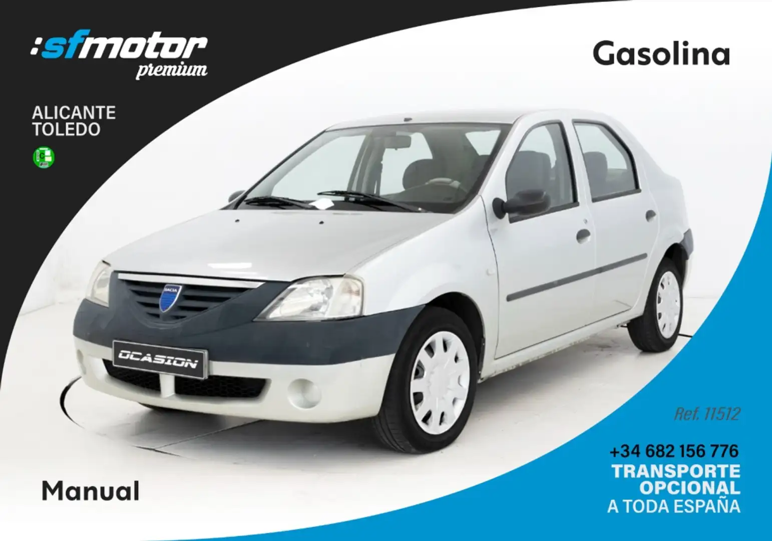 Dacia Logan 1.4 Base Gris - 1