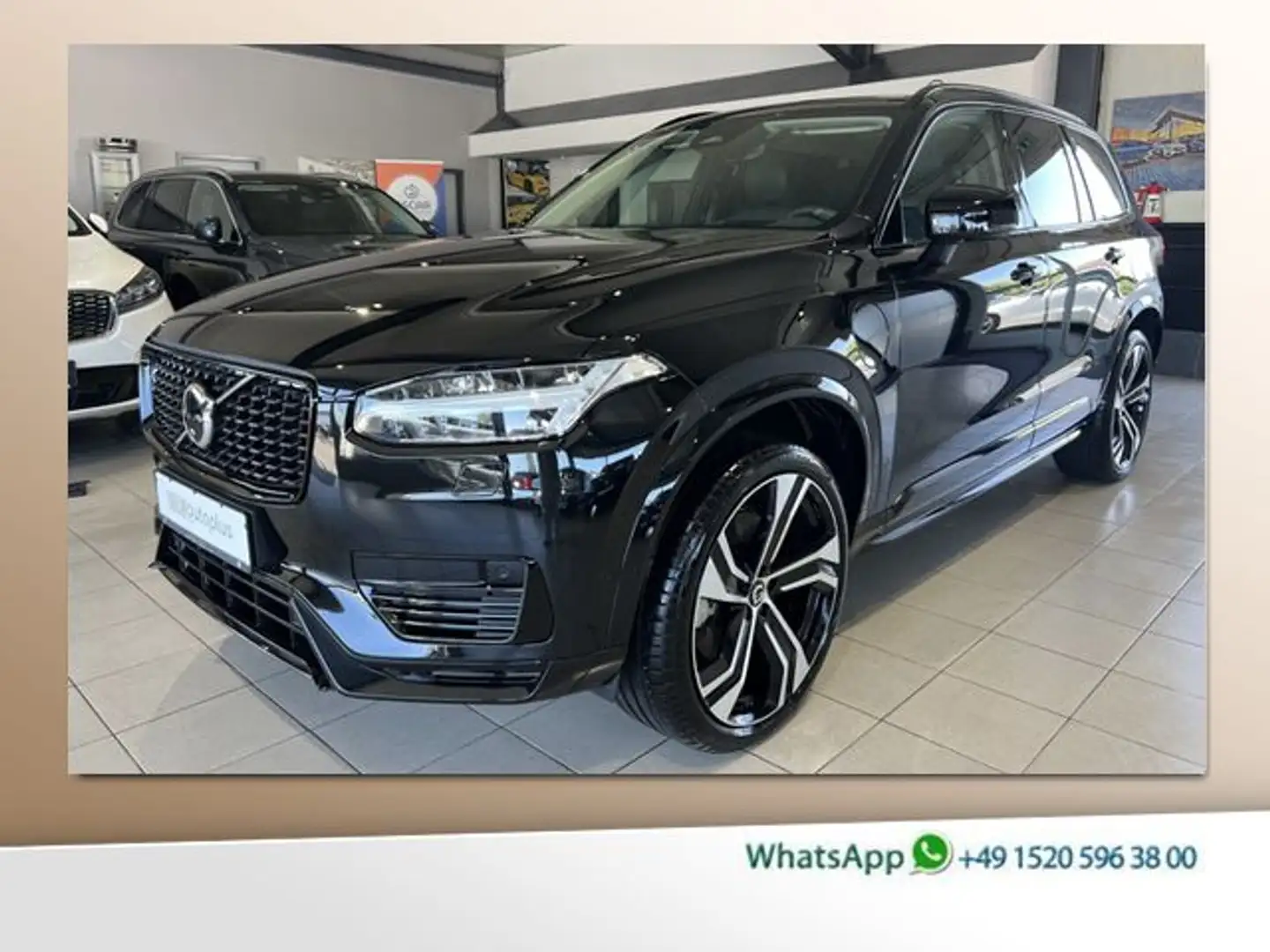 Volvo XC90 T8 Ultra Dark Recharge AWD UPE103K B&W Mass Zwart - 1