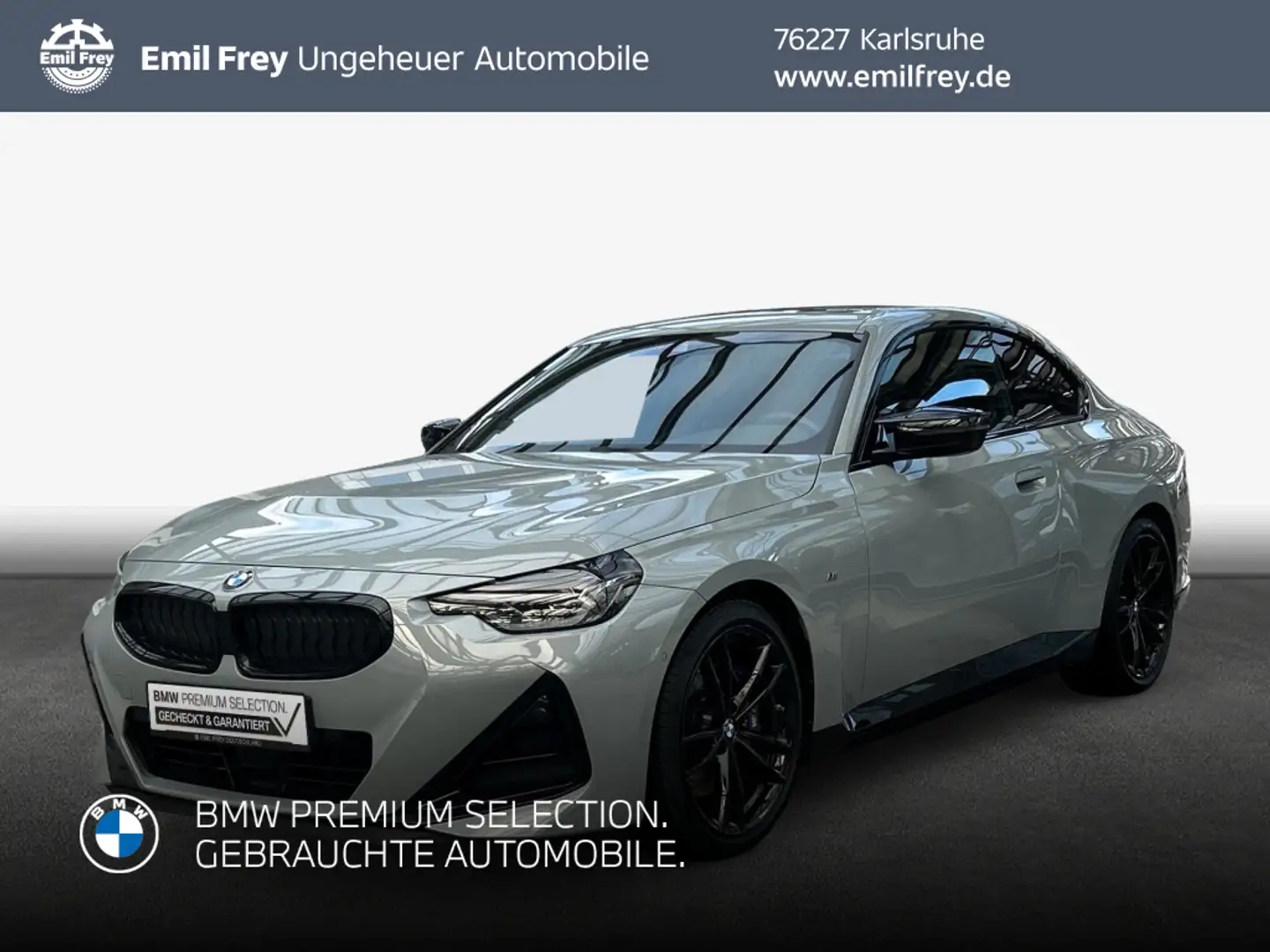 BMW M2 xDrive, Glasdach,SHZ, LED Grau - 1