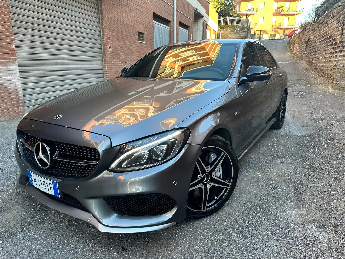 Mercedes-Benz C 43 AMG Amg*berlina*iva esposta* Grigio - 1