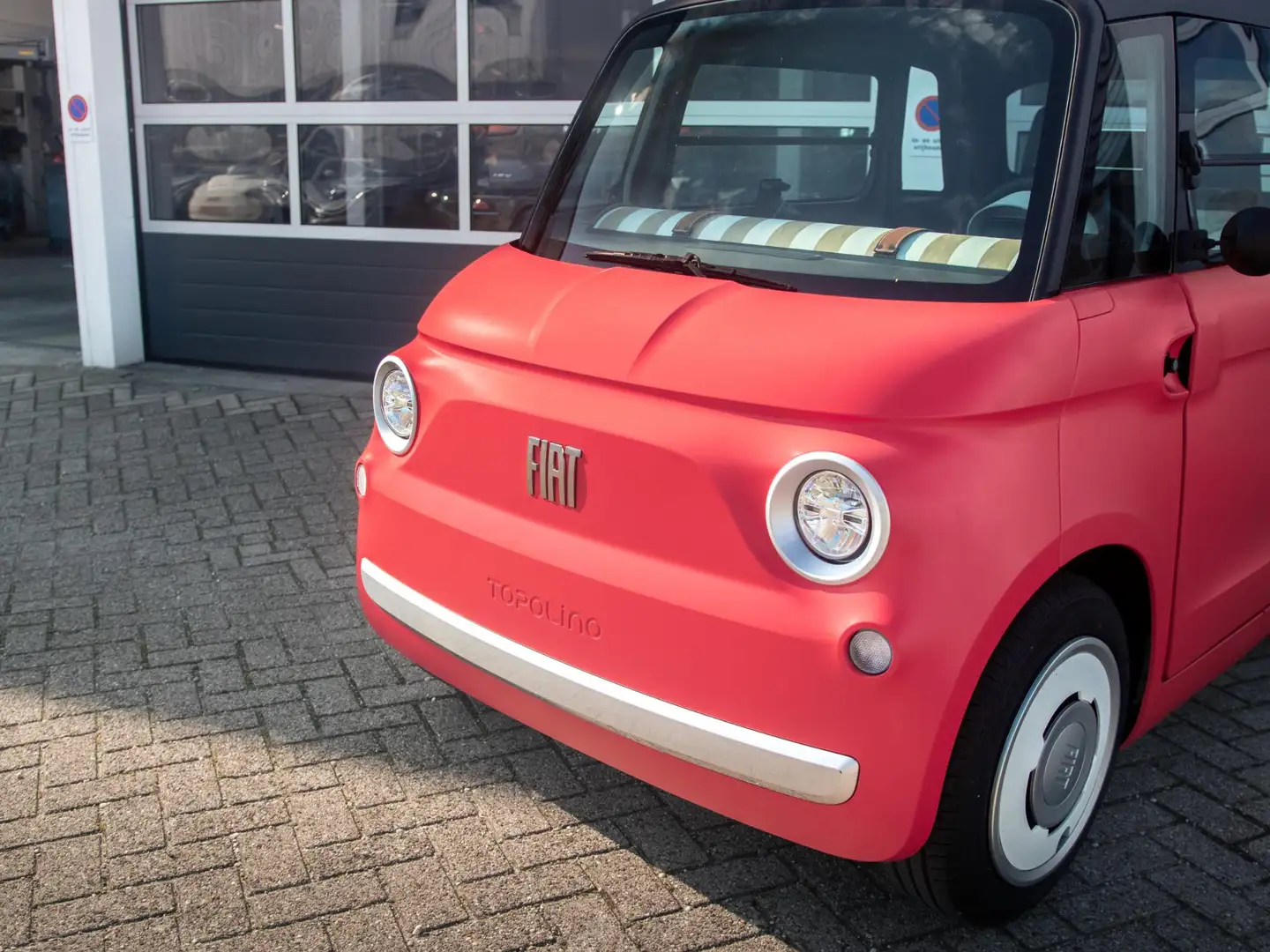 Fiat Topolino Base | Unieke kleur | Actieradius 75km | Rijklaar Rouge - 2