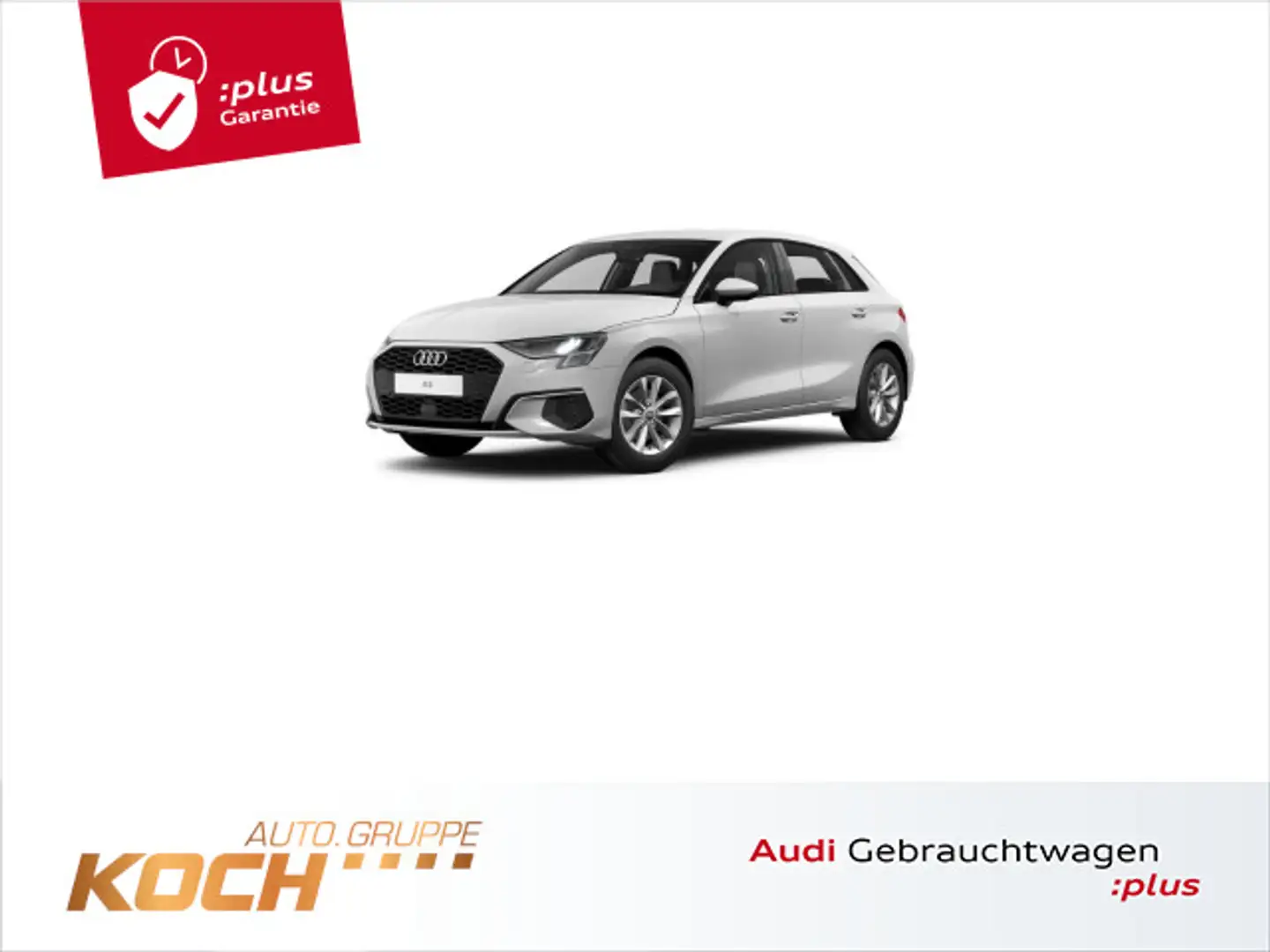 Audi A3 30 TFSI S-Tronic, ACC, CarPlay, Spo Weiß - 1