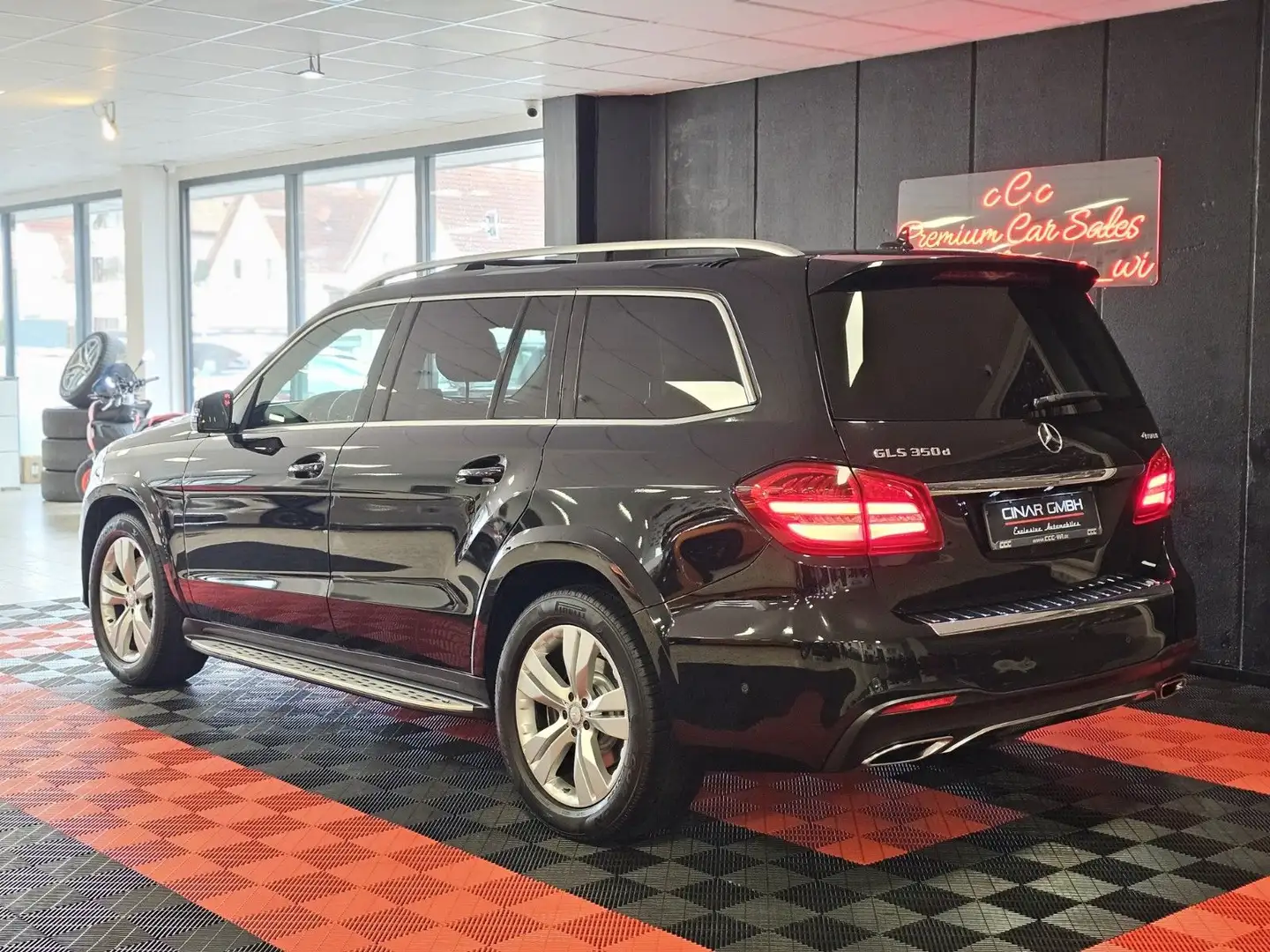 Mercedes-Benz GLS 350 d 4M *AMG-LINE* (PANO/LOGIC7/7'SITZ/360° Noir - 2