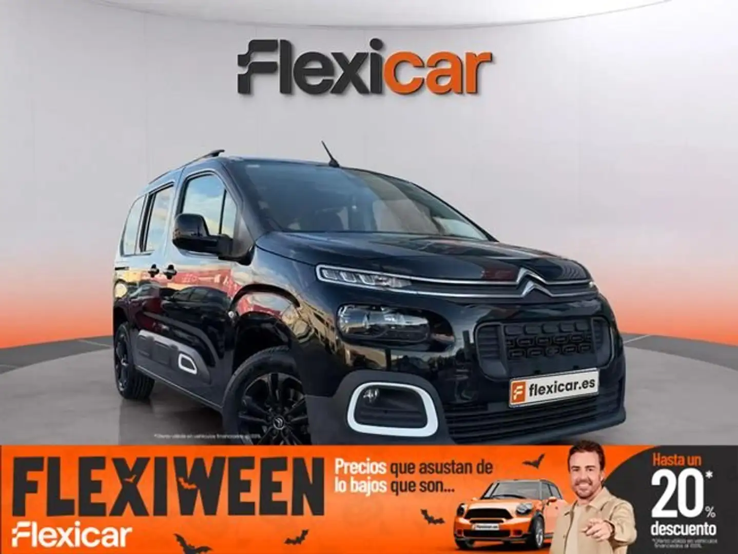 Citroen Berlingo Talla M BlueHDi 100 S&S Feel Pack Negro - 1