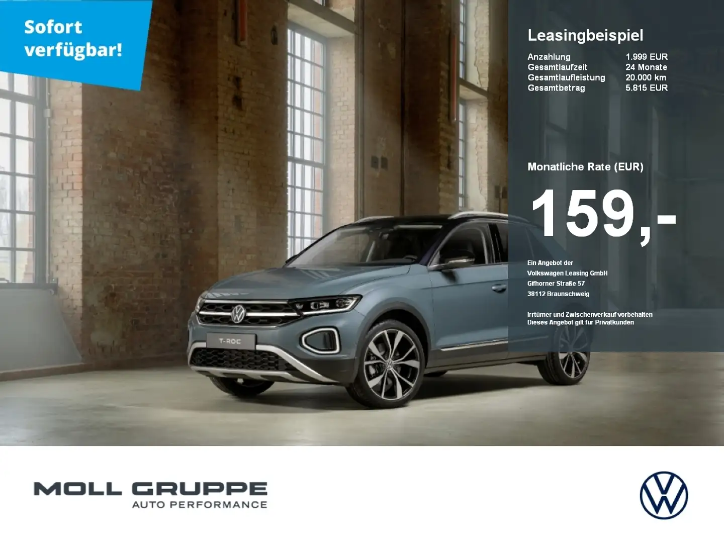 Volkswagen T-Roc Life 1,5 l TSI Blanco - 1