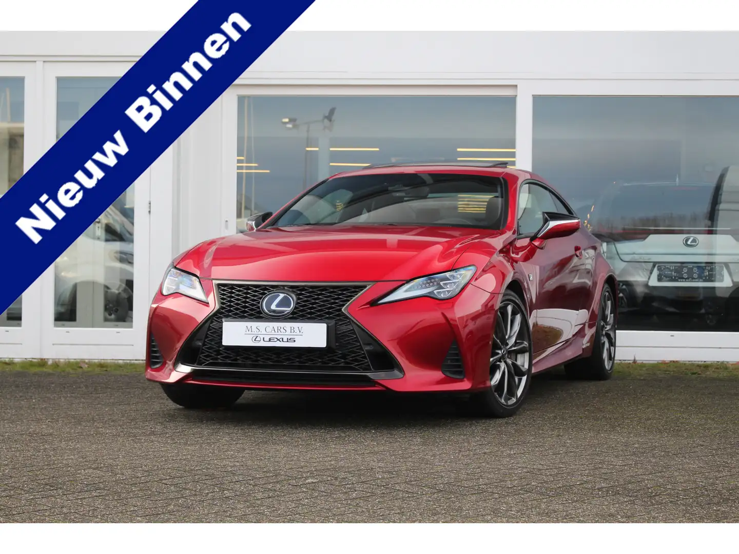 Lexus RC 300h Hybrid F-Sport Premium I Mark Lev. I Open dak I Fa Kırmızı - 1