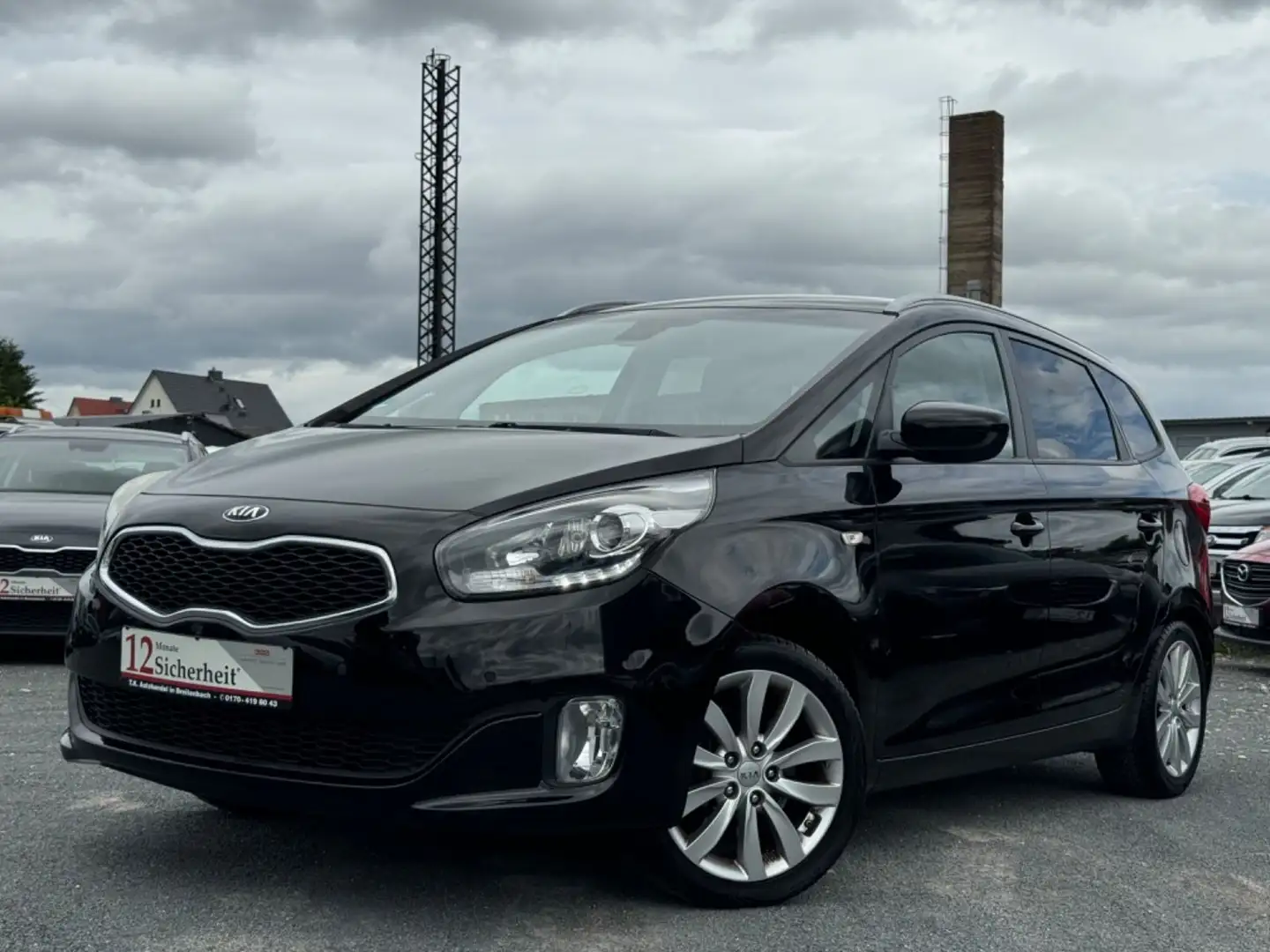 Kia Carens Dream Team/SHZ/EURO 5 Schwarz - 1